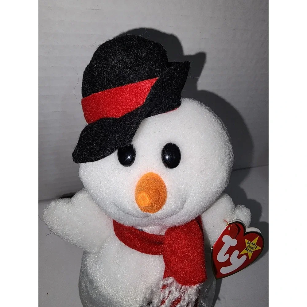 Ty‎ Beanie Babies Snowball The Snowman December 22 1996